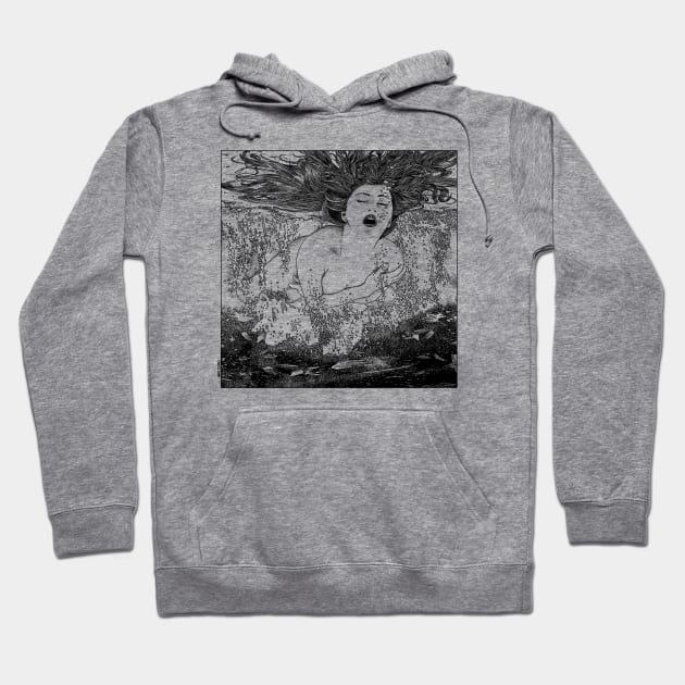 La noyade (The drowning) Hoodie by apolloniasaintclair